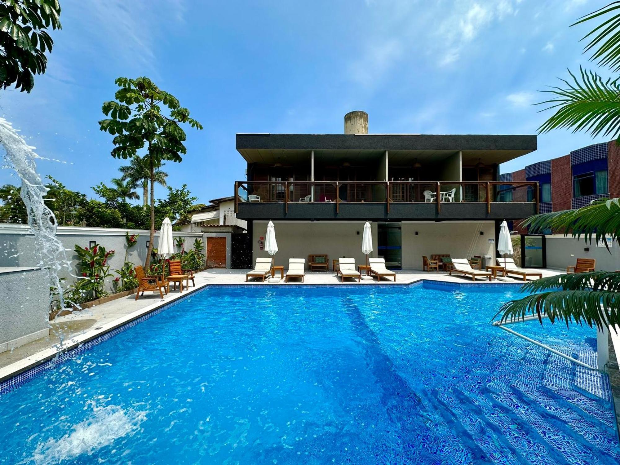 Marmeu Tropical Apartment Guaruja Bagian luar foto
